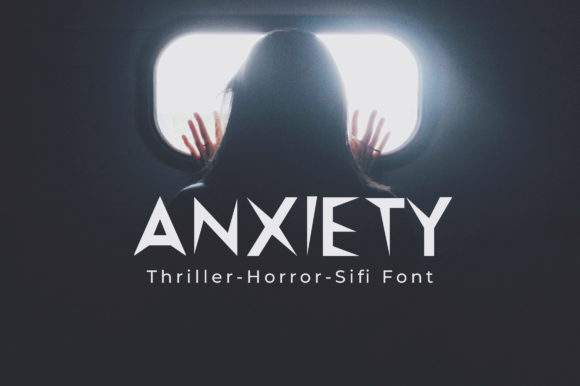 Anxiety Premium: A Bold Display Font for Editorial Design