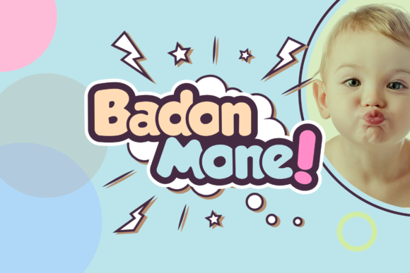 Badon Mone: A Bold Display Font for Editorial Impact