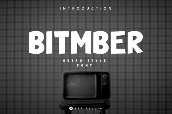 Bitmber: A Bold Display Font for Business Branding