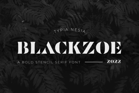 Blackzoe: A Bold Display Font for Modern Web Design