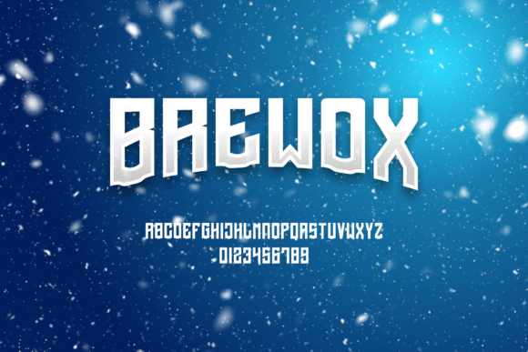 Brewox: A Bold Display Font for Makers
