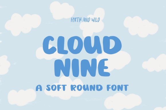 Cloud Nine Font: Bold Style for Branding