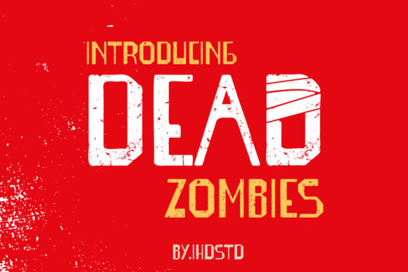 Dead Zombies Font for Bold Editorial Design