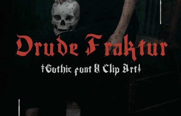 Drude Fraktur: A Bold Blackletter Typeface for Modern Branding