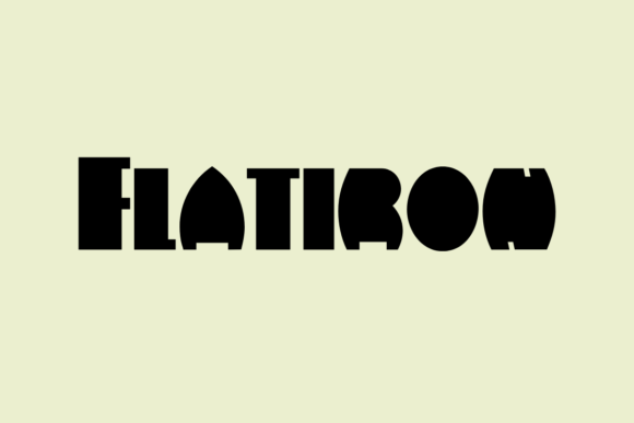 Flatiron: A Bold Display Font for Editorial Design