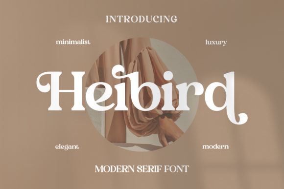 Heibird: The Serif Font for Bold Branding