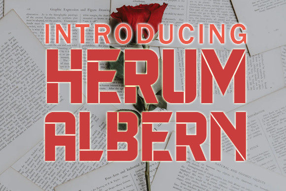 Herum Albern: The Bold Display Font for Impact