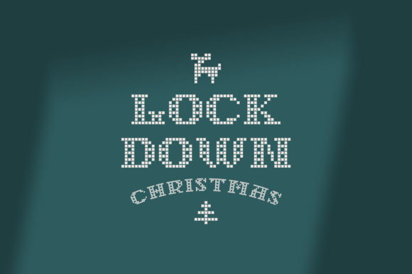 Lockdown Christmas: A Cozy Display Font for Web Design