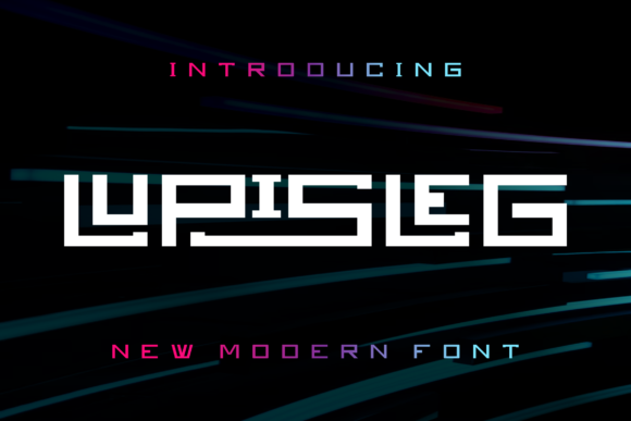 Lupisleg: The Bold Display Font for Impact