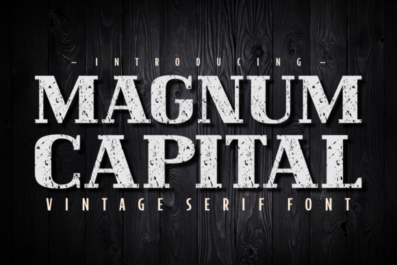 Magnum Capital: A Bold Serif Font for Strong Branding