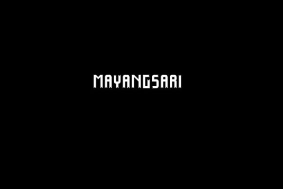 Mayangsari Font: Bold Display Type for Web