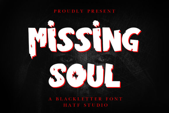 Missing Soul: A Bold Typeface for Gothic Branding