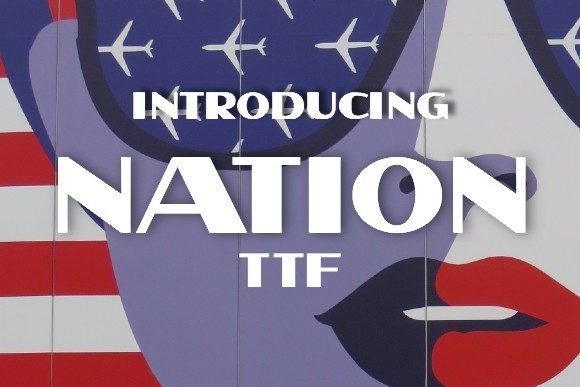 Nation Typeface: Bold Clarity for Editorial Design