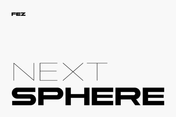 Next Sphere: A Bold Display Font for Editorial Design