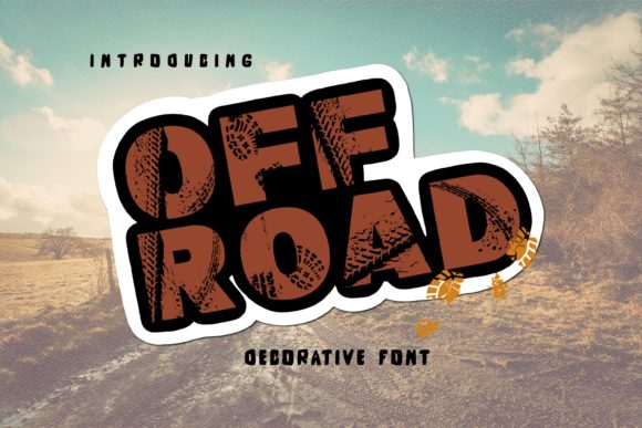 Off Road Font: Bold Typography for Digital Campaigns