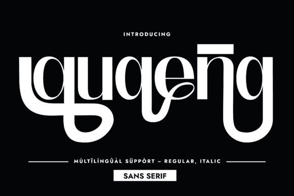 Quaena Typeface: Bold Minimalism for Branding
