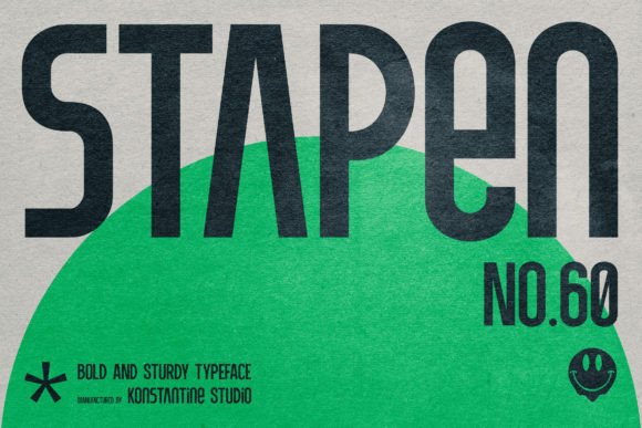 Stapen: A Bold Typeface for Modern Campaigns
