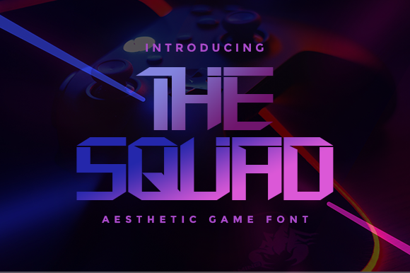The Squad: A Bold Display Font for Editorial Impact