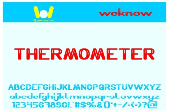 Thermometer Font: Bold Display Typography for Modern Editors