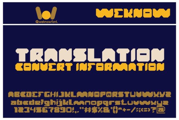 Translation: A Bold Display Font for Modern Web Design