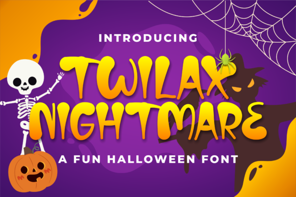 Twilax Nightmare Font for Bold Branding