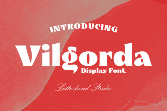 Vilgorda: A Bold Typeface for Editorial Impact