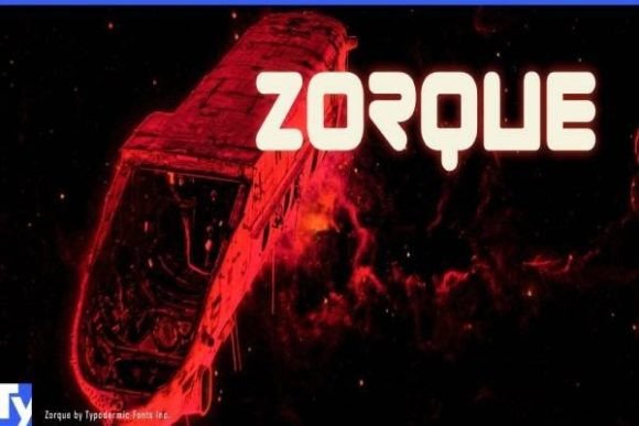 Zorque: A Bold Typeface for Brand Identity
